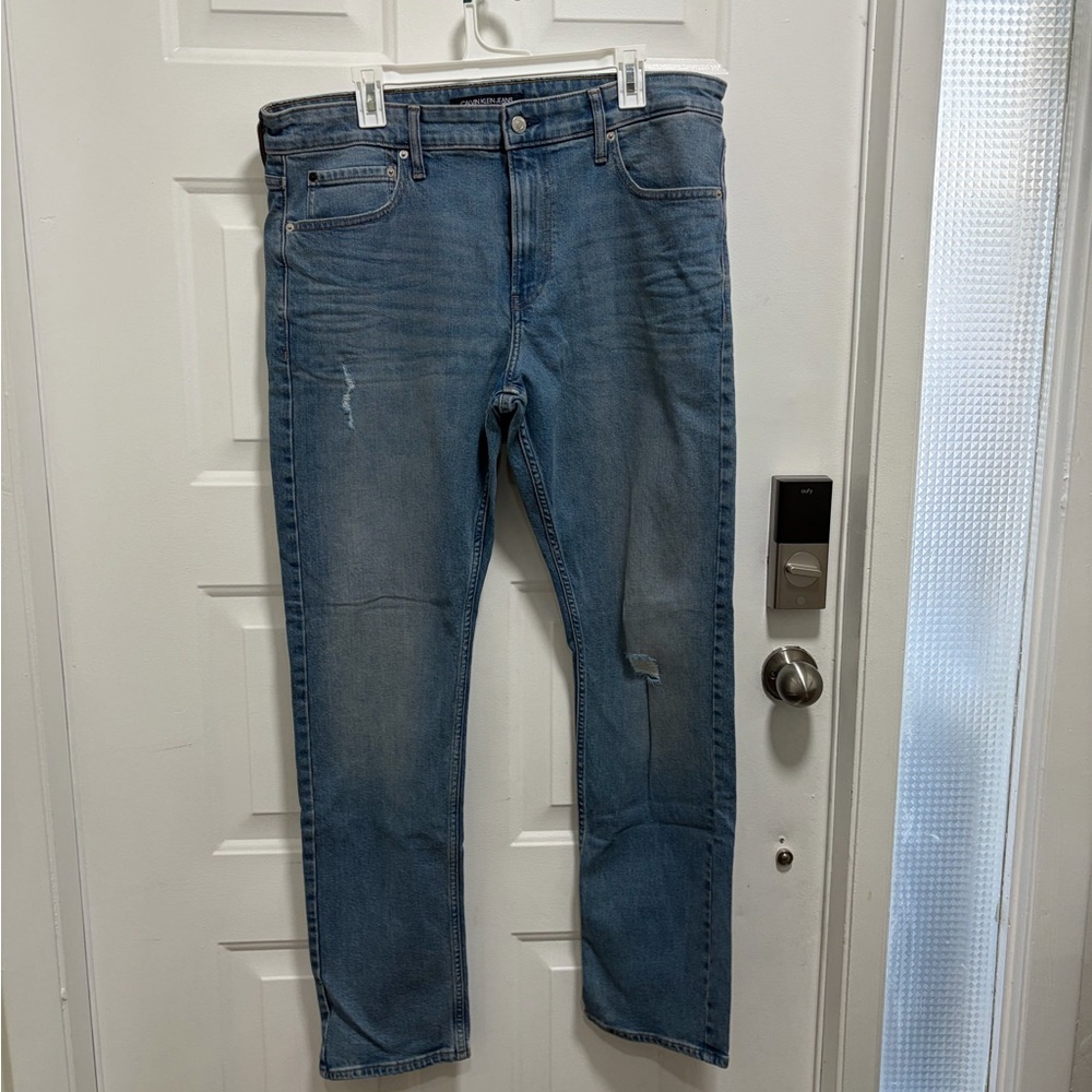 Calvin Klein Jeans Light Blue Straight Fit